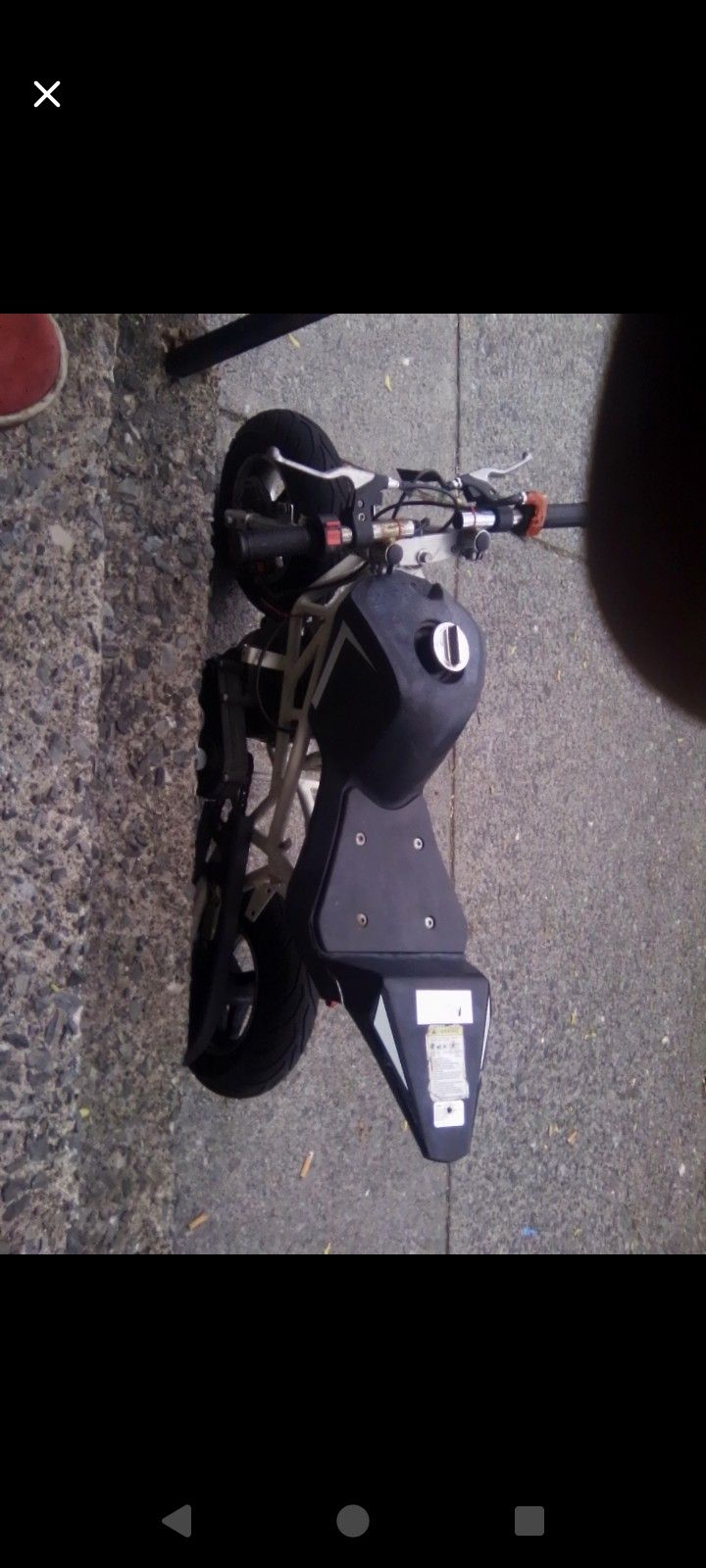 Gas Mini Bike 30cc – Runs Good – $225 OBO