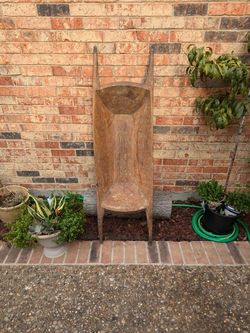 Vintage Primitive Dough Bowl Farmhouse Decor