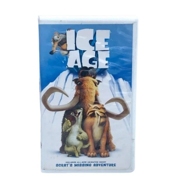 Ice age 2002 VHS with clamshell
