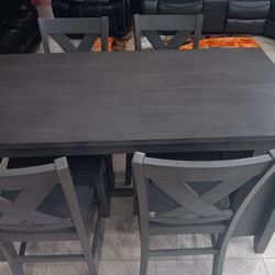 *Last Chance*---Miranda Counter Height Dining Table Sets W/4 Chairs---Limited Stock!!!---Delivery And Financing😎