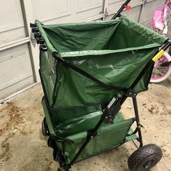 Fishing stroller cart