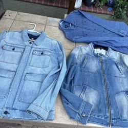 LARGE DENIM JACKETS 