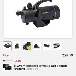 New Open Box utility Pump 