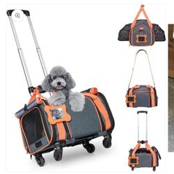 Ecofeen Airline Approved Expandable Pet Carrier for Small Dogs and Cats Puppy