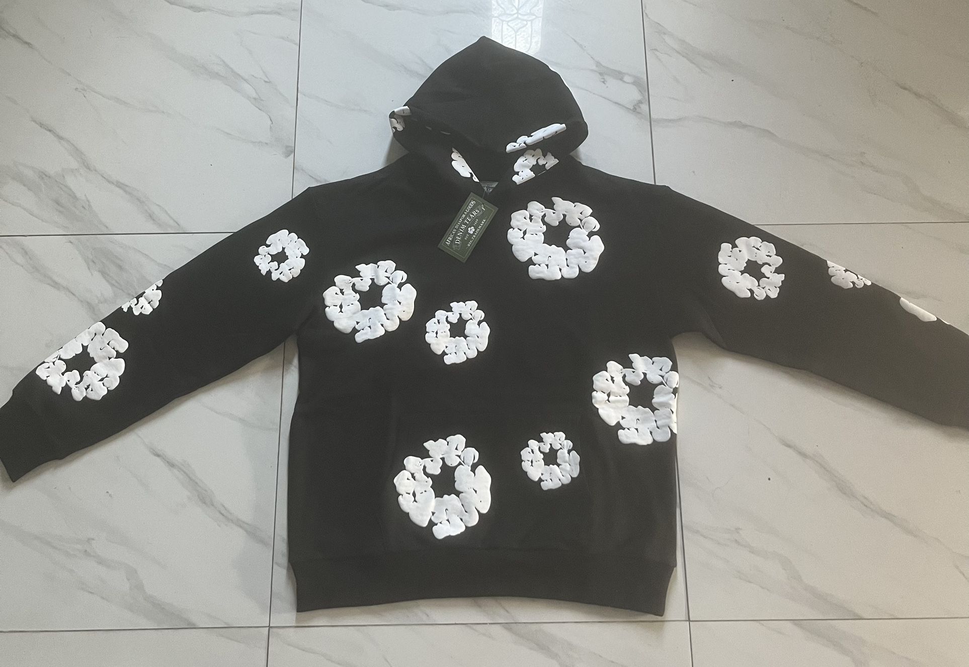 Black Denim Tears Hoodie