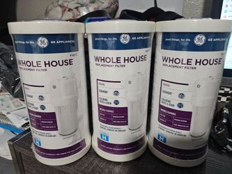 Brand New 3pc GE whole house water filters FXHTC