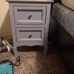 Two Bedside Tables 
