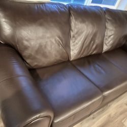 Leather Couch