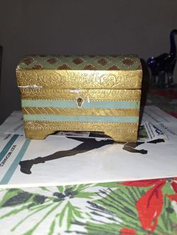 Ancient Genuine Italian jewelry box