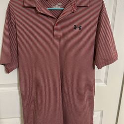 Under Armour Mens Golf Polo Medium