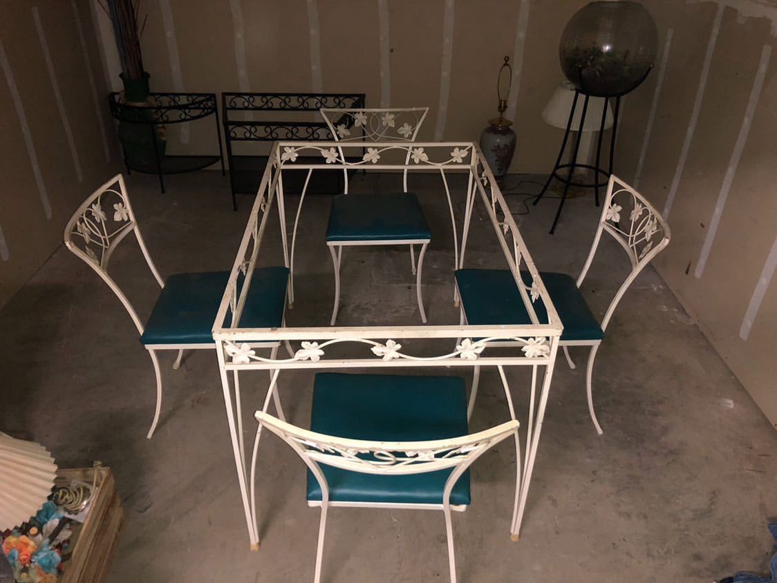 Mid Century Woodard Dining Set
