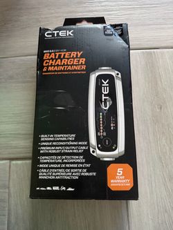 CTEK MXS 5.0 Battery Charger & Maintainer
