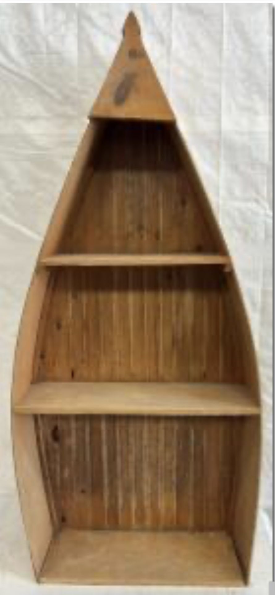 Shelves . Canoe Shaped Shelving Unit