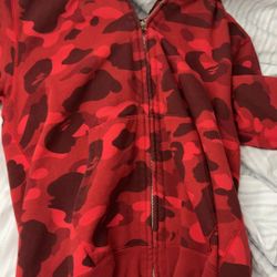 Bape Double Hooded Shark Hoodie