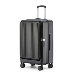20” Carry On Luggage TSA Lock USB Front Pocket 22x14x9