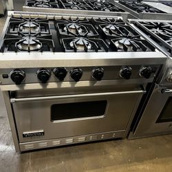 Viking 36”Wide All Gas Range Stove In Stainless Steel 