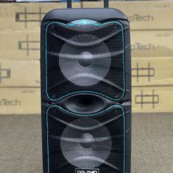 Bluetooth Party Speaker w/ 2x12" Woofers
