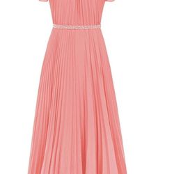 Maxi dress with butterfly sleeve 