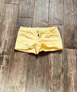 XS Yellow Shorts