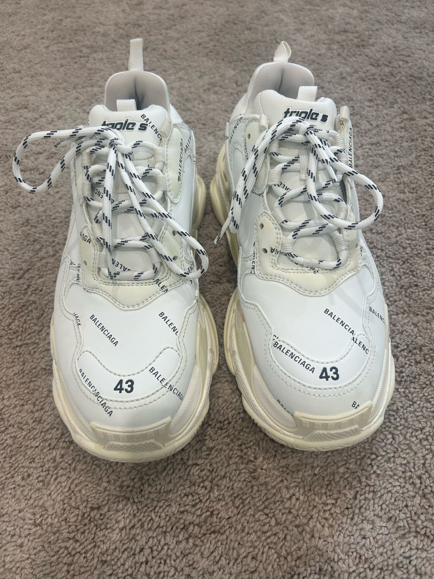 Authentic Balenciaga Triple S