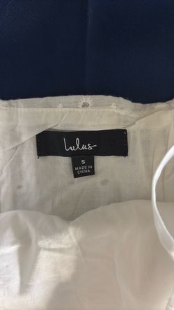 Dress white $5