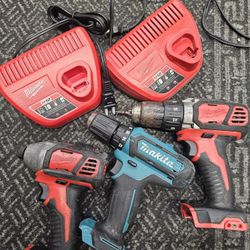 Milwaukee & Makita