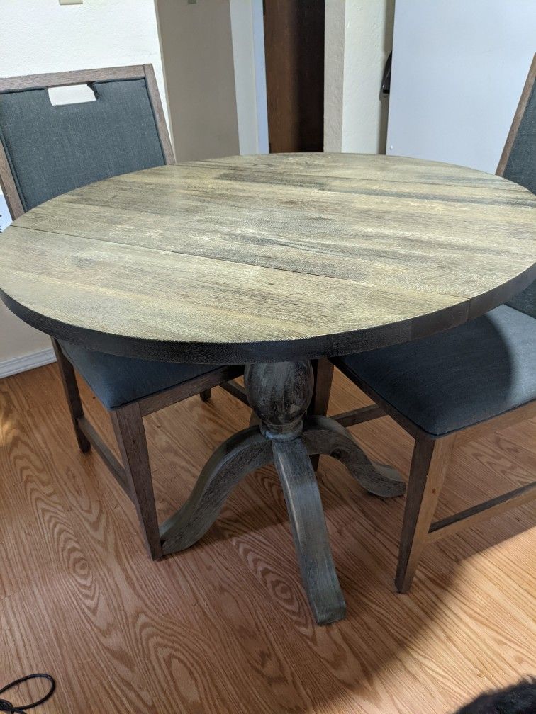 Pending Sold- World Market Drop Leaf Table