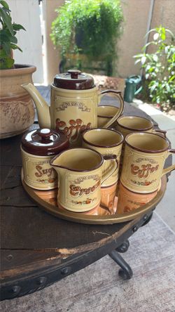 A Vintage Coffee Set