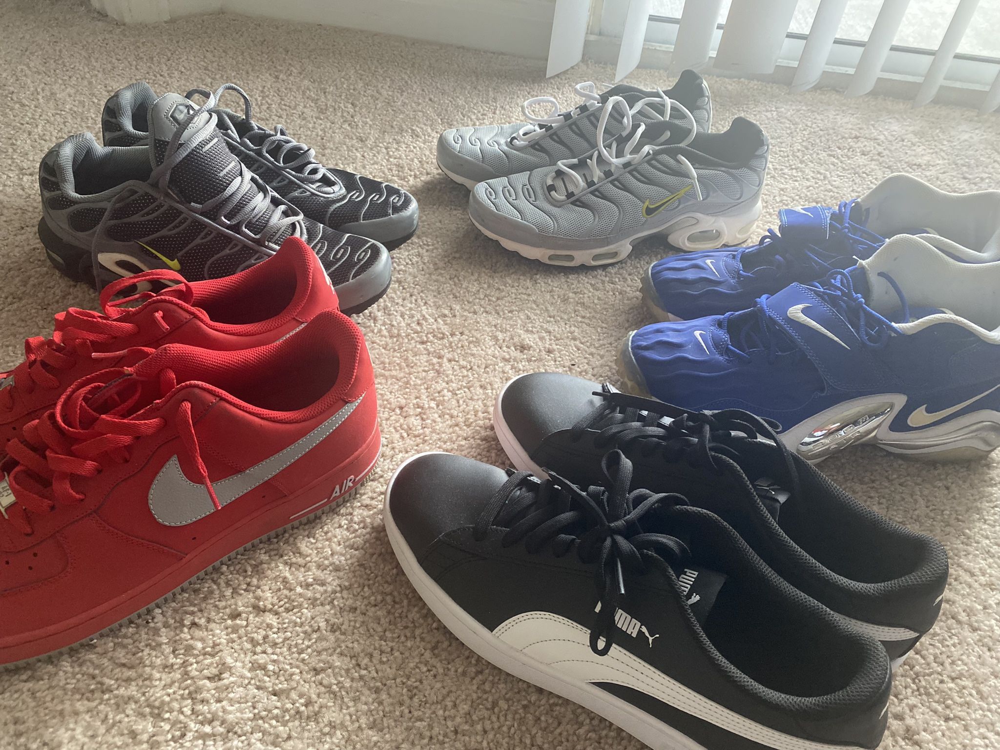 Air Max , AF1 And Puma