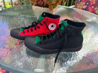 Converse Pan African Flag Chuck Taylor All Star Hi Top Sneakers Size 11