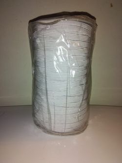 Heavy Duty White Elastic 150 yards
