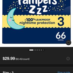 Pampers Overnights 