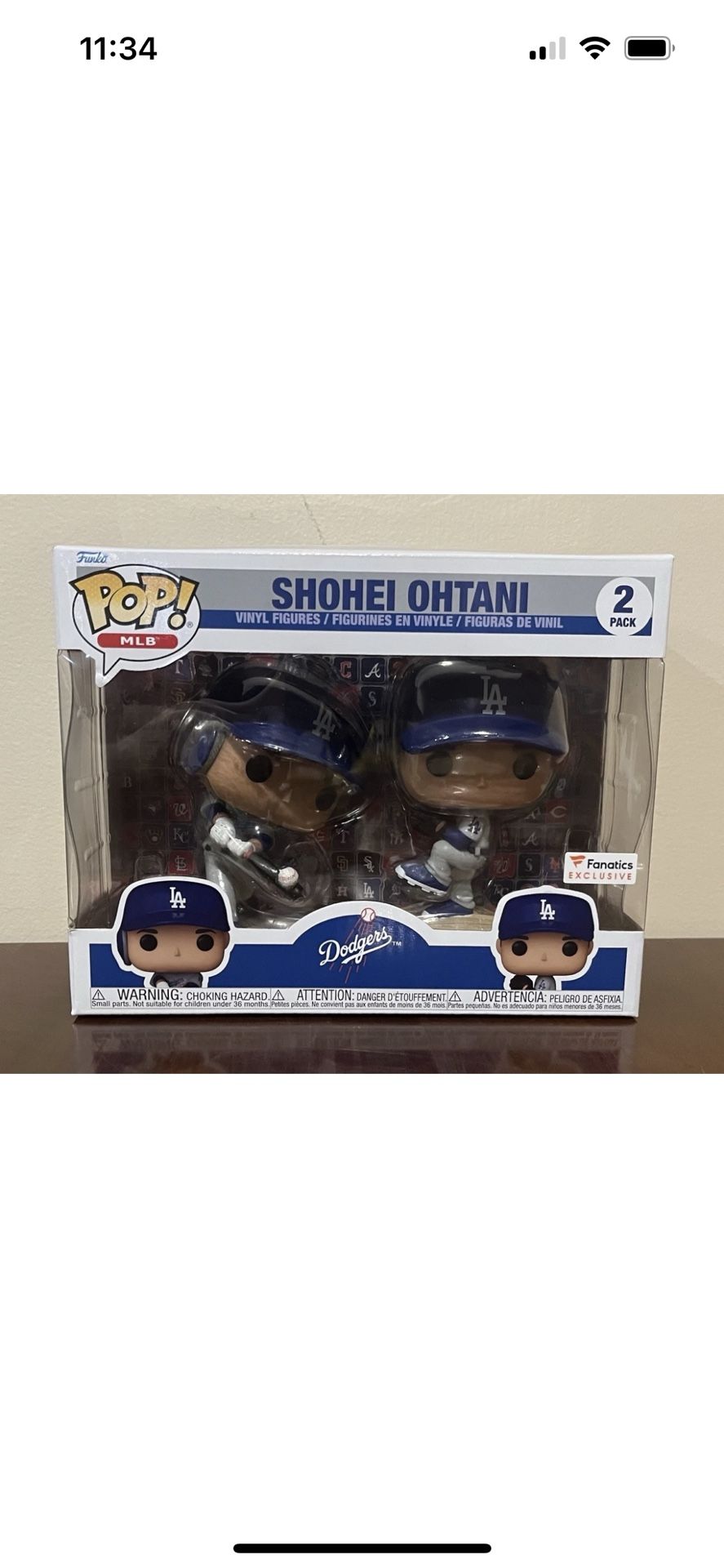 shoei ohtani 2 pack funko pop Dodgers