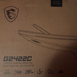 MSI 180hz Curved Gaming Monitor