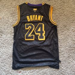 Kobe Bryant Costum Mamba Jersey Adult Small