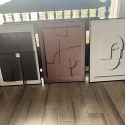 3 Piece Art work 