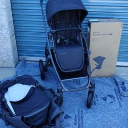 Uppababy Vista V2 Double With Bassinet