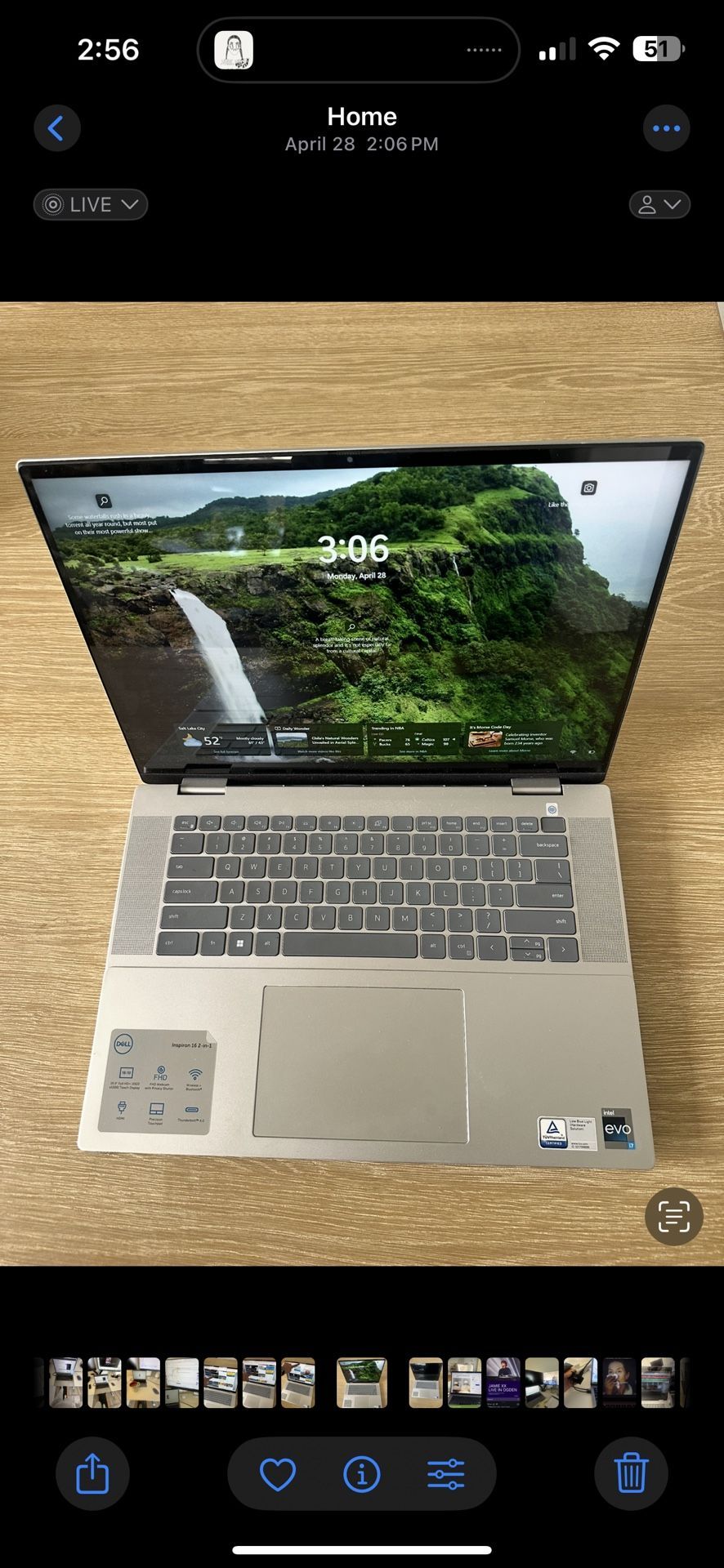 💻 Like-New HP Laptop – Intel Core i7, Touchscreen, Evo Certified