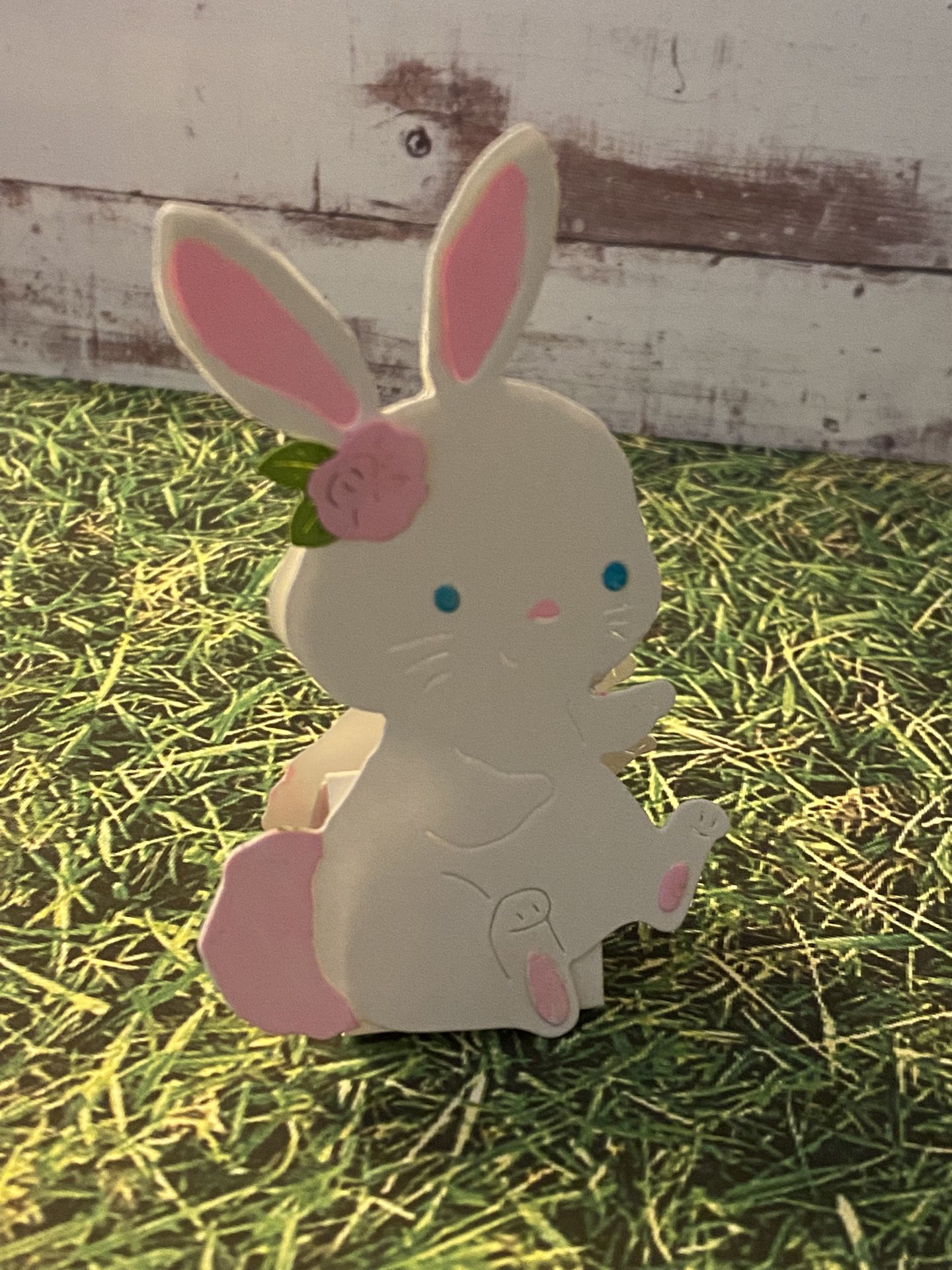 Mini Easter Bunny Treat Holder ( View Pics & Description)
