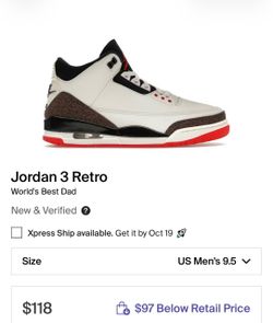 Jordan 3 Retro “World’s Best”