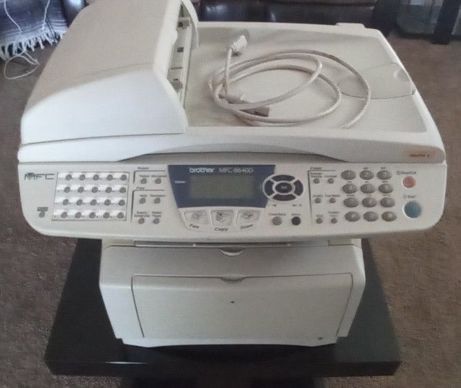 Brother MFC-8640D All In One Printer With Cords
