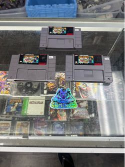 Super Mario All-Stars SNES $35-$40 Each Gamehogs 11am-7pm