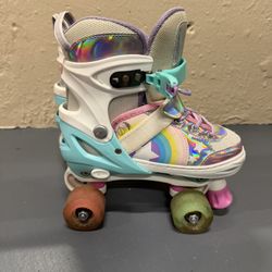 Girls Rollerskates Medium (13c-3Y)