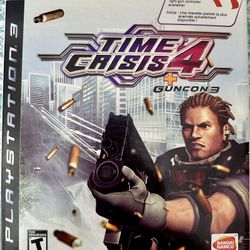 Time Crisis 4 PS3 With Guncon 3