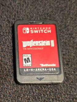 Nintendo Switch Game -- Wolfenstein II The New Colossus