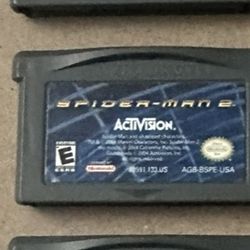 Nintendo GameBoy Advance Marvel Spider-Man 2 $30 OBO