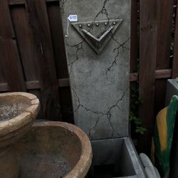 Concrete Water Fountain 