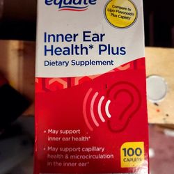 Inner Ear Health By Equate New! 2 Boxes!