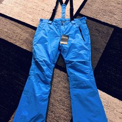 Snow bibs snow pants Men’s XL blue 