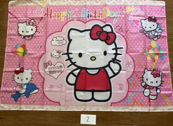 Hello Kitty & Friends Birthday Banners (1=$5)